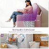 TYBOATLE 51" Modern Small Loveseat Sofa, 2‑Seater Fabric Couch with Iron Legs for Apartment, Office, Dorm, or Bedroom, Black - 4 of 4