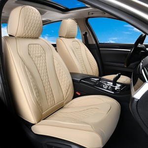 Coverado Car Seat Covers Stylish Faux Leather Seat Protectors - 1 of 4