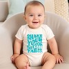 The Juniper Shop Shake Your Cotton Tail Wavy Baby Short Sleeve Bodysuit - 2 of 4