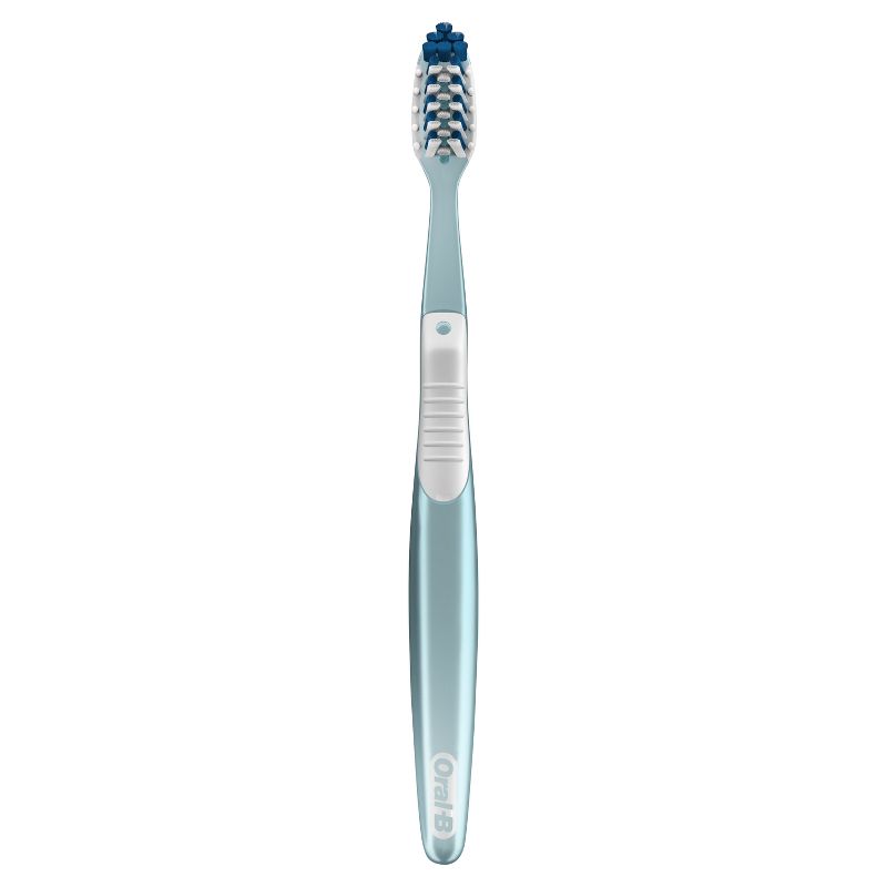 Oral-B Cross Action All In One Manual Toothbrush, Soft, 3 of 12
