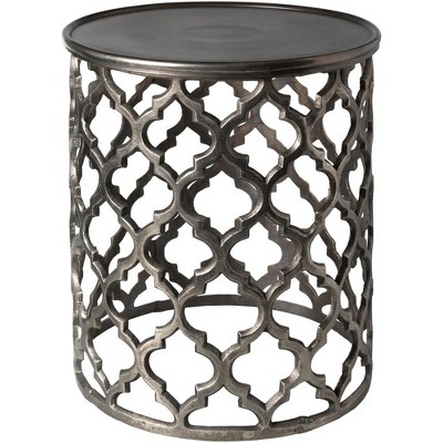 Mark & Day Pram 20"H x 17"W x 17"D Transitional End Table