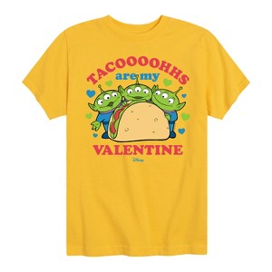 Boys' - Toy Story - Tacos Are My Valentine Short Sleeve Graphic T-Shirt - 1 of 4