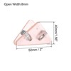 Unique Bargains Triangular Prevent Books Curling Multifunctional Document Clip 10 Pcs - 2 of 4