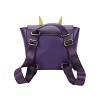 The Legend Of Zelda Majora's Mask Women's Purple Convertible Mini Backpack - 3 of 4