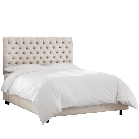 King Tufted Bed Linen Talc Threshold Target