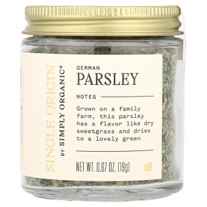 Simply Organic Single Origin, German Parsley, 0.67 oz (19 g) - 1 of 2