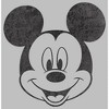 Women's Mickey & Friends Big Smiling Mickey Mouse Face T-Shirt - 2 of 4