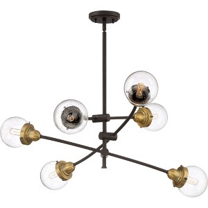 Quoizel Lighting Trance 6 - Light Chandelier in  Western Bronze - 1 of 3