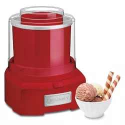 Cuisinart Automatic Frozen Yogurt - Ice Cream & Sorbet Maker - Red - ICE-21RP1