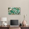Art Remedy Agate Emerald Cut Green Abstract Wall Art Framed - 2 of 4