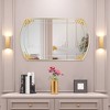 Howard Elliott 23"x39.25" Brockwell Gold Gilded Rectangular Vanity Mirror - 3 of 4