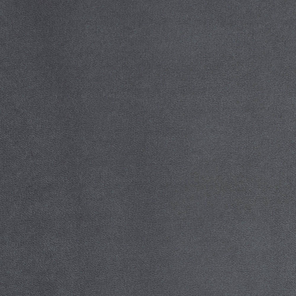 Baxton Studio Etienne Velvet 6 Drawer Dresser Slate Gray/Black