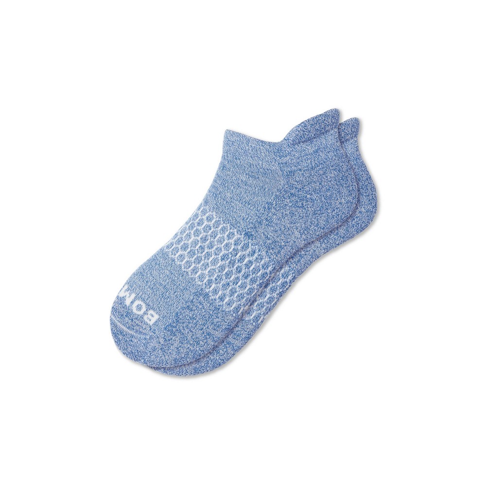 Bombas Men's Marl Ankle Socks - Blue Bell