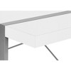 NicBex Home Office Desks 49" Contemporary Desks with Metal Frame Writing Desk Computer Desk Office Desk for Home, Office - 2 of 4