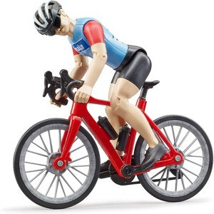 Bruder bworld Road Bike with Figure - 1 of 4