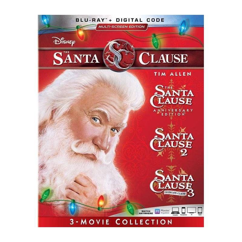 The Santa Clause 1-3 (Blu-ray + Digital), 1 of 2