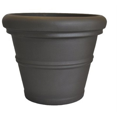 Tusco Products Plastic Rolled Rim Planter