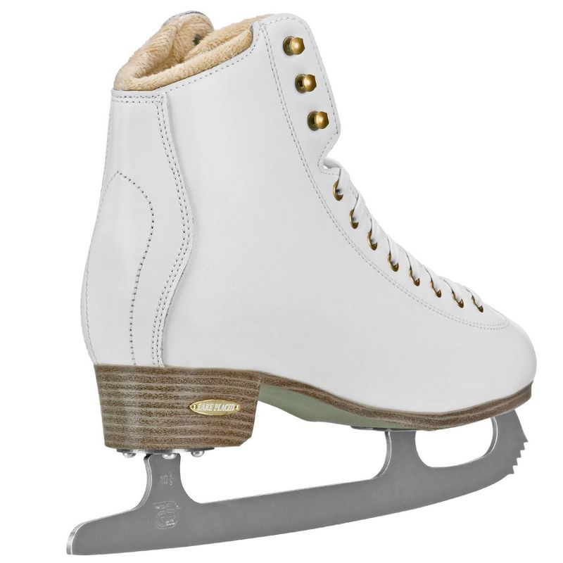 Lake Placid ALPINE 900 Women's Traditional Figure Ice Skate - White (Size 9), 3 of 7