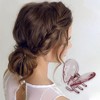 Unique Bargains Women's Elegant Hearts Hair Clips 3.15"x2.52"x2.01" 3 Pcs - 2 of 3