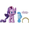 My Little Pony Potion Pony 3-Pack – Twilight Sparkle, Applejack & Trixie Lulamoon – Includes 15 Hair Accessories – 18-Piece Friendship Styling Set - 3 of 4