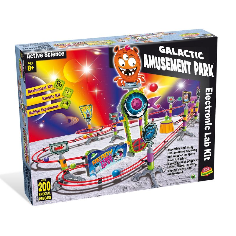 Small World Toys Galactic Amusement Park Active Science Electronic Lab Kit, 1 of 2