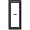 PosterPalooza | Panoramic Linear Black Picture Frame - UV Acrylic, Foam Board Backing, Hanging Hardware - 2 of 4