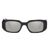 Prada PR 17WS 1AB2B0 Womens Rectangle Sunglasses Black 49mm - 2 of 3