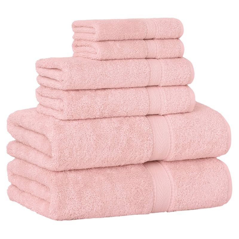 Turkish Cotton Sinemis Terry Towel Set Pink - Linum Home Textiles, 2 of 9