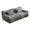 SKRAN Sofa In A Box, Memory Foam 2-Seater Couch Cloud Boneless Sectional Couches With Deep Seat, No Assembly Required, Couch For Living Room - 4 of 4