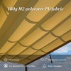 Outdoor Retractable Pergola With Sun Shade Canopy, Aluminum Frame Patio Pavilion, Weather-Resistant Shelter Grill Gazebo - 3 of 4