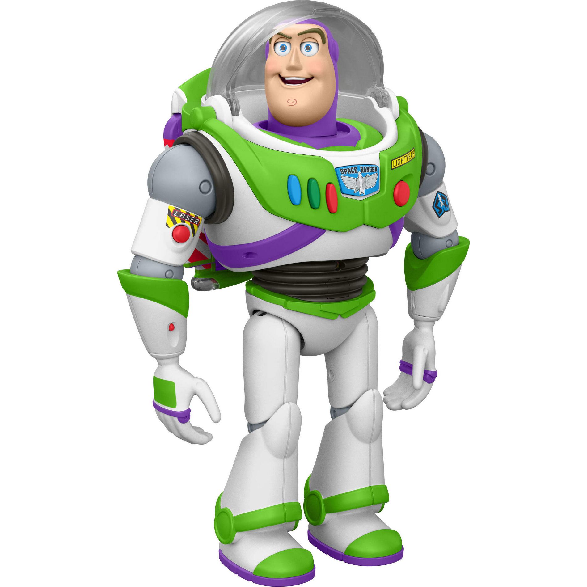 Disney and Pixar Toy Story 5 Ultimate Action Buzz Lightyear Figure with Animated Mode 12"