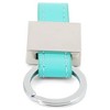 Dicksons You are Beautiful Floral Teal 3 Inch Zinc Alloy Keyrings Pack of 6 - 4 of 4