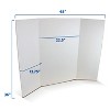 Flipside Products Corrugated Project Board, 1-Ply, 36" x 48", White, Box of 24 - 2 of 3