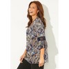 Catherines Women's Plus Size Bella Crochet Trim Top - 4 of 4