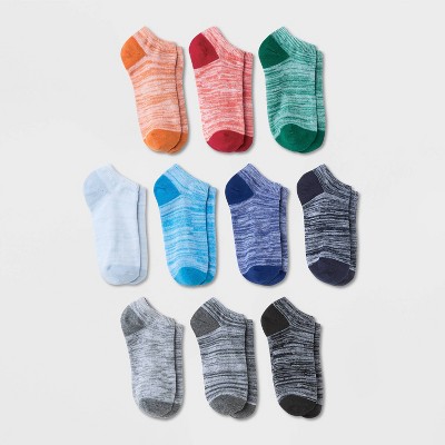 Boys' 10pk Lightweight No Show Socks - Cat & Jack™ S : Target