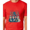 All-Stars of America T-Shirt Men's Baseball Inspired USA Tee - 4 of 4
