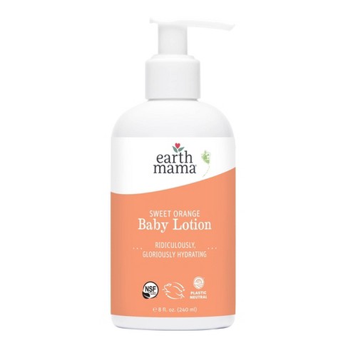 Earth Mama Organics Sweet Orange Baby Lotion - 8 Fl Oz : Target