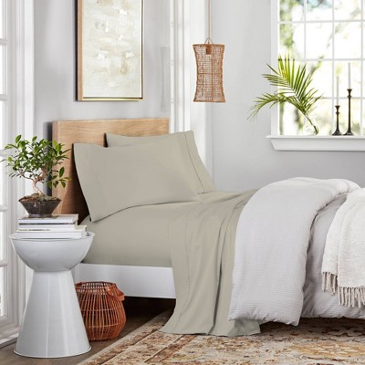 400 Thread Count Ultimate Percale Cotton Solid Sheet Set - Purity Home