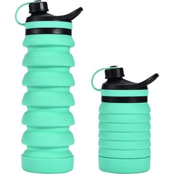 23oz Collapsible Water Container Bottle Squeezable Pouch