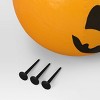 34" Oversized Pumpkins Halloween Decorative Prop Orange - Hyde and EEK! Boutique™ - 4 of 4