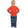 The Polar Express Train Toddler Kids Raglan Pajama Set - 3 of 4