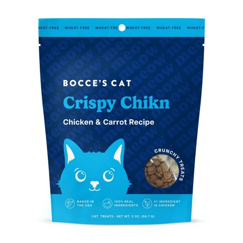 Bocce s Bakery Crispy Chicken Crunchy Chewy Cat Treats 2oz Target