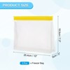 Unique Bargains Reusable Leakproof Zip PEVA Freezer Food Storage Bags 3 Pcs - 2 of 4