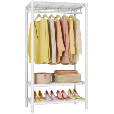 thumbnail image 2 of VIPEK 4-Tier Heavy Duty Garment Rack - 500LB Capacity Clothing Rack With Hanging Rod, Black 2 of 6