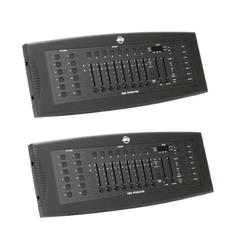 American Dj Adj Dmx Operator 192 Channel Midi Lighting Controller Board 2 Pack Target