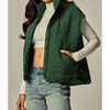 Women's Boxy Quilted Puffer Vest - Love Poem - image 2 of 4