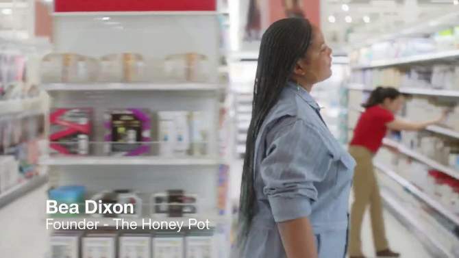 The Honey Pot Company, Organic Cotton Regular Applicator Tampons - 18ct, 2 of 11, play video
