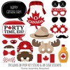 Big Dot of Happiness Canada Day - Photo Booth Props Kit - 20 Count - 2 of 4