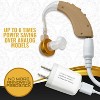 MEDca Behind the Ear Sound Amplifier, Rechargable BTE Hearing Ear Amplification Device and Digital Sound Enhancer PSAD for the Hard of Hearing - 3 of 4