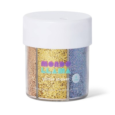 6ct Glitter Shaker Metallics - Mondo Llama&#8482;